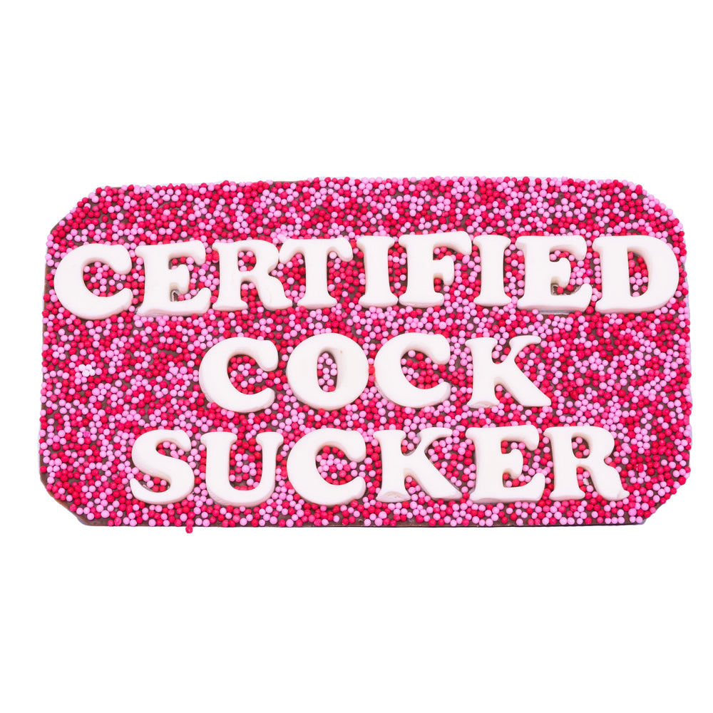 Cock Sucker Chocolate Slab #1 image